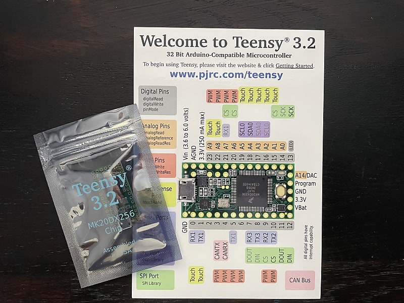 Pjrc teensy 3 2 for eurorack modules new reverb