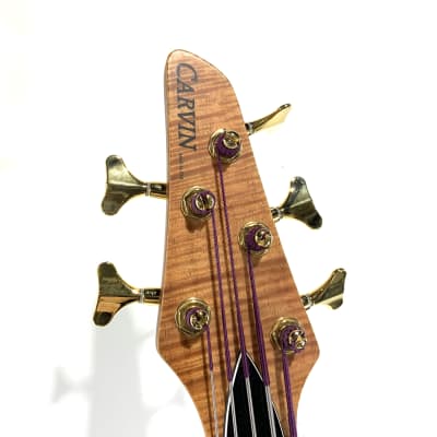 Carvin AC50L Lined Fretless  Left handed Bass Wood image 3