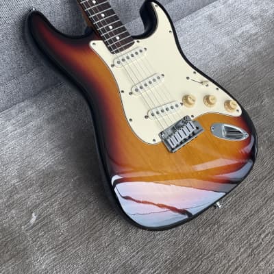 ESP ST style custom order RARE Neck Thru 80s | Reverb