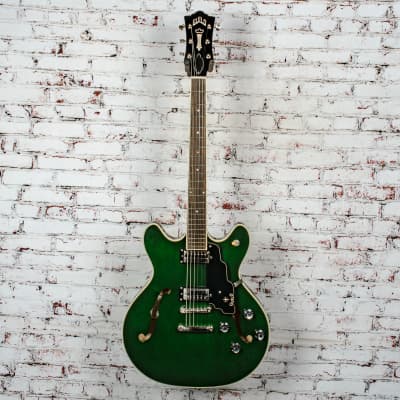 Guild - Starfire IV/ST - Semi-Hollow Body HH Electric Guitar, Emerald Green - w/OHSC - x5822 - USED image 2