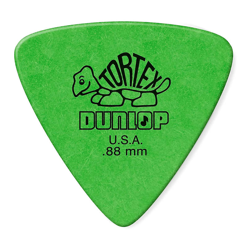 Dunlop 431R88 Tortex Tri .88mm Triangle Guitar Picks (72-Pack) image 1
