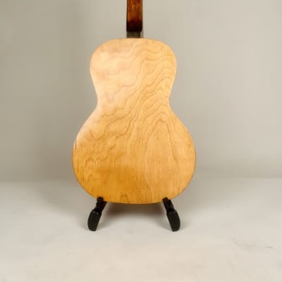 1920's-30's Oahu Hawaiian Square Neck Slide Parlor Acoustic Guitar Cleveland Made w/Girlies image 8