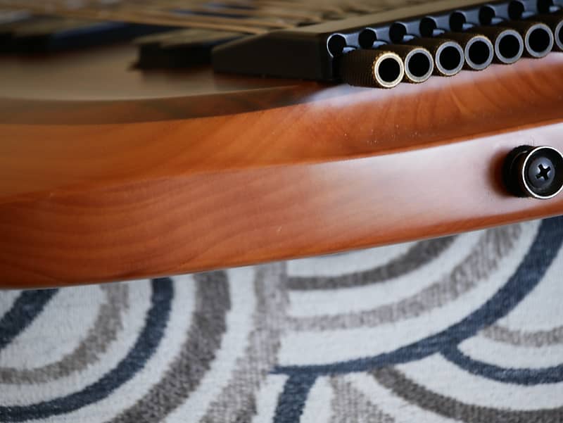 Kiesel OM8 Osiris Multiscale Walnut Top 8 String Electric