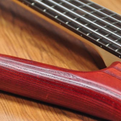 Warwick Rockbass Corvette $$ 5 Burgundy Red image 9
