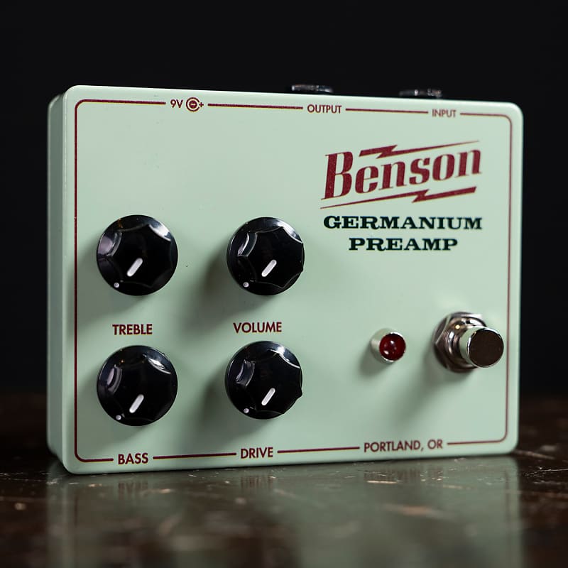 Benson Amps Germanium Preamp Effects Pedal