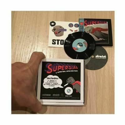 Super Seal Breaks 3 Inch Scratch Vinyl Black Box Set | Reverb