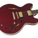 Gibson ES 335 Wine Red Flame Top Gold Parts 2001