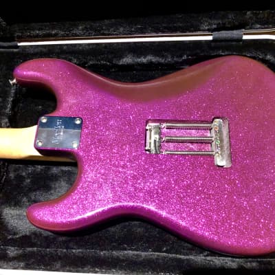 Moollon Stratocaster Purple Sparkle Matching Headstock 2015 - RARE !! image 10