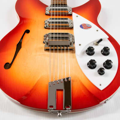 Rickenbacker 1993 Plus Semi-Hollow Electric Guitar - Fireglo image 2