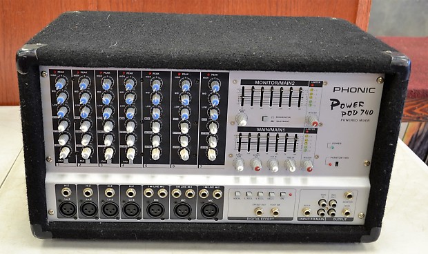 Phonic PowerPod 740 Powered Mixer | Reverb Phonic PowerPod 740 Powered Mixer | Reverb