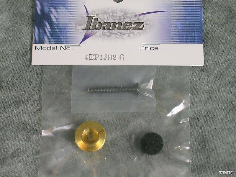 IBANEZ Strap Button - chrome made of metal- for acoustic guitars (5ASP12F), Strap Buttons & Endpins, Acoustic Guitars, Spare Parts, Ibanez