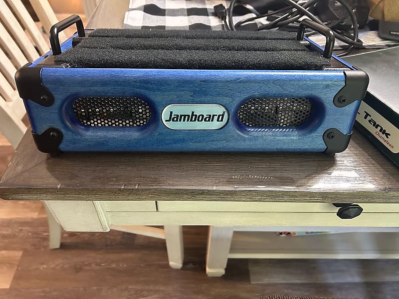 Jamboard 16x10 Maple pedalboard 2023 Blue Stain with Case Reverb