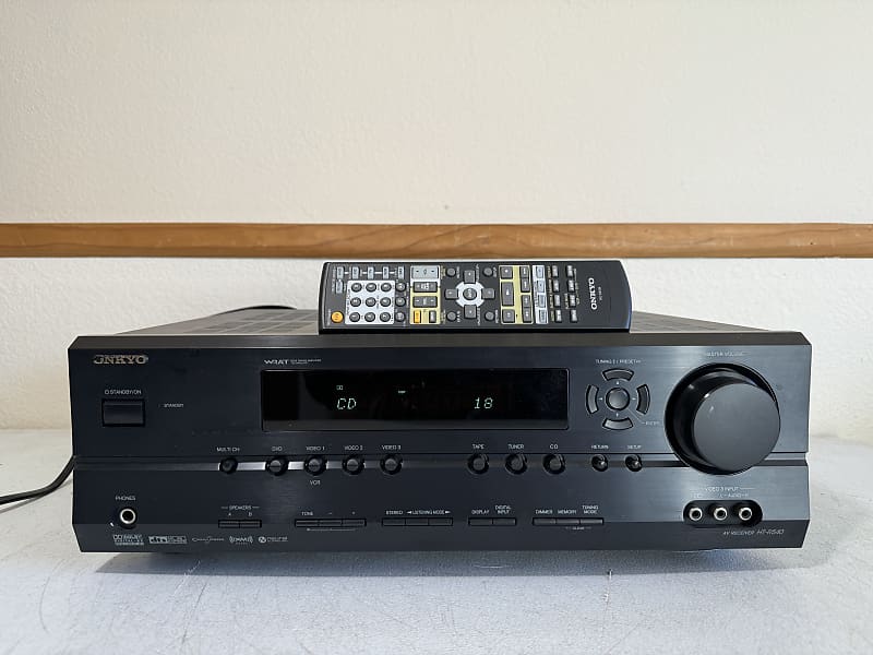 Onkyo HT-R540 Black 7.1-Channel AC 120V 60Hz 5.9A Digital on sale AV Receiver No Remote