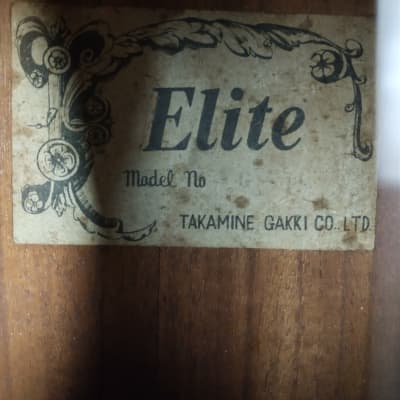 Takamine Gakki Elite 12-String Acoustic w/ Gig Bag image 6