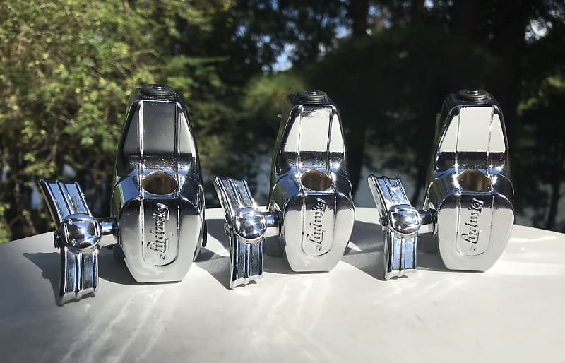 Ludwig Atlas Floor Tom Leg Brackets w/legs Triad PLH1150 Reverb