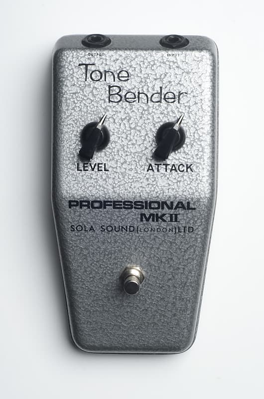 D*A*M Tone Bender Professional MKII fuzz (authentic clone of the Sola Sound  MKII Tone Bender, OC84)
