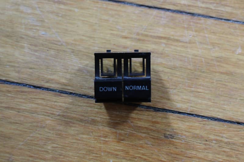 Roland Alpha Juno 1, 2, HS 10 Octave Down/Normal button caps image 1