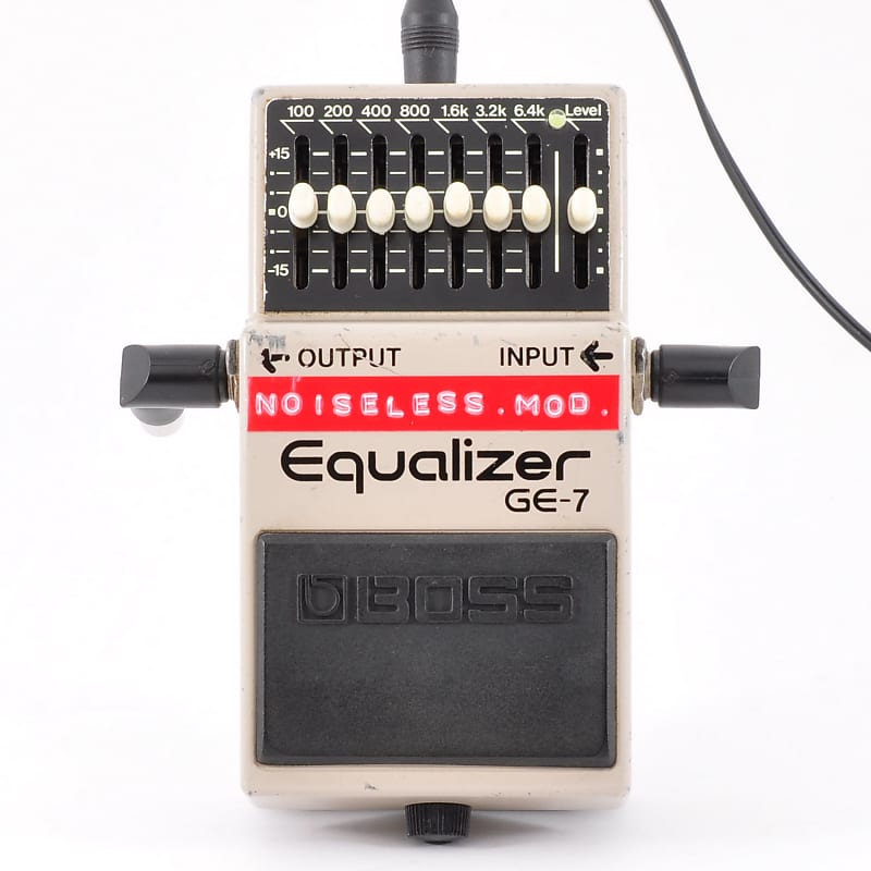 Boss GE-7 Modified Noiseless Equalizer Made In Taiwan 1994
