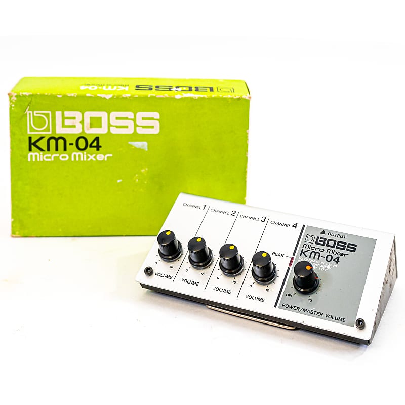 boss km-04 mixer ヴィンテージ 80s 最 安 価格