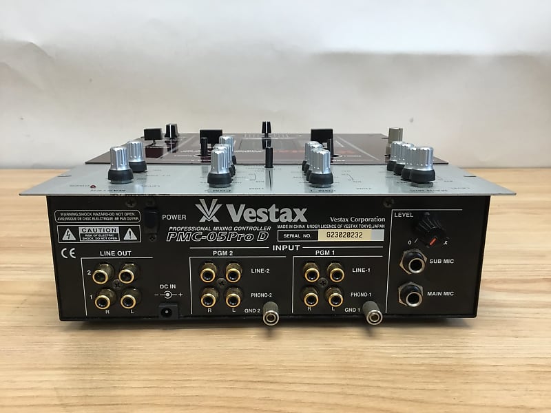 Vestax PCM-05 Pro D 2-Channel DJ Mixer