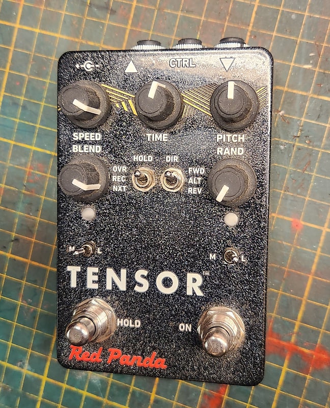 Red Panda Tensor Tape Delay LIMITED EDITION SPARKLE 1of42