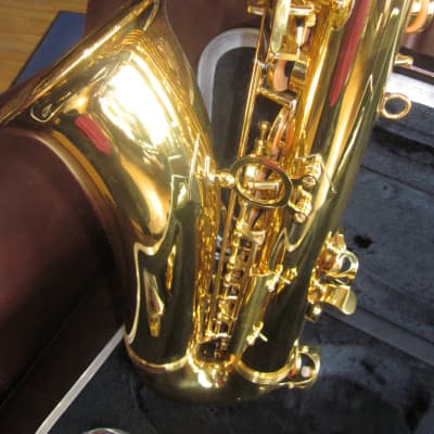 Ravel by Gemeinhardt RGT202 Tenor Saxophone Gold Lacquer #20266 image 3