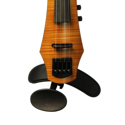 NS WAV4 Electric Violin 4 String Amber Burst image 1