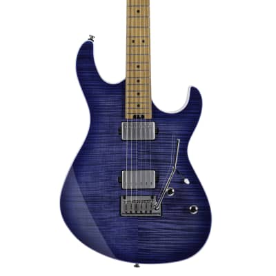 2004 History Japan (Fujigen) ZGF-CFS Double Cutaway Electric Guitar (Dark  Blue) | Reverb