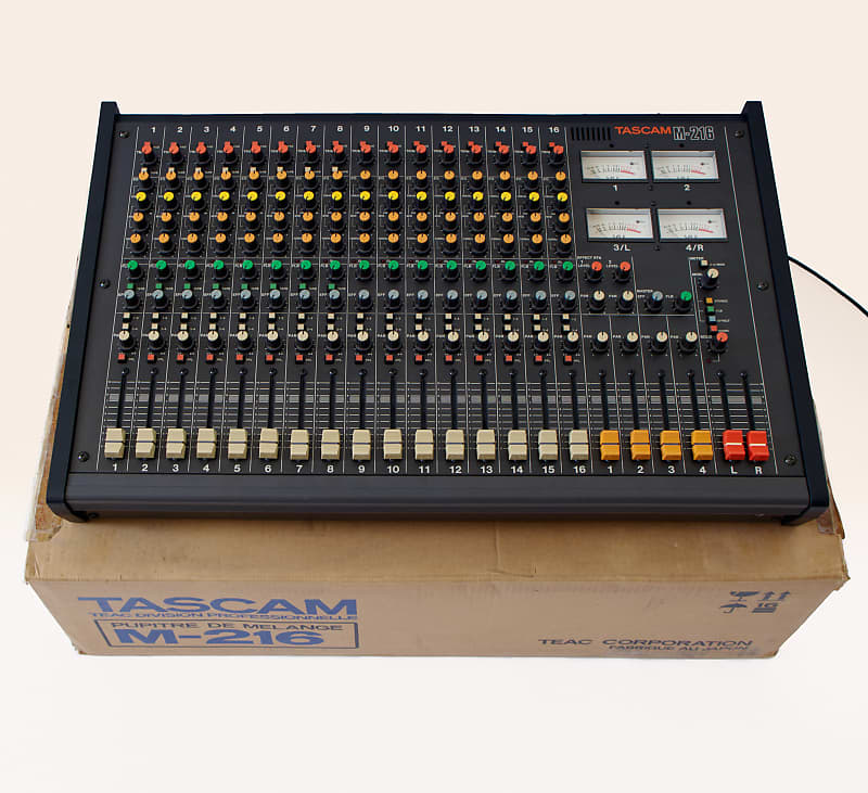 TASCAM M-216 / 16 Channel Analog Mixer / S E R V I C E D