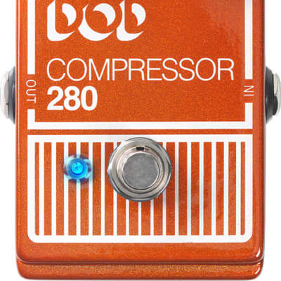 DOD Compressor 280 Optical Compressor Pedal with Comp and Level Controls for sale