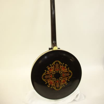 Vintage 20's May Bell Queen 4-String Tenor Banjo w/ Case image 16