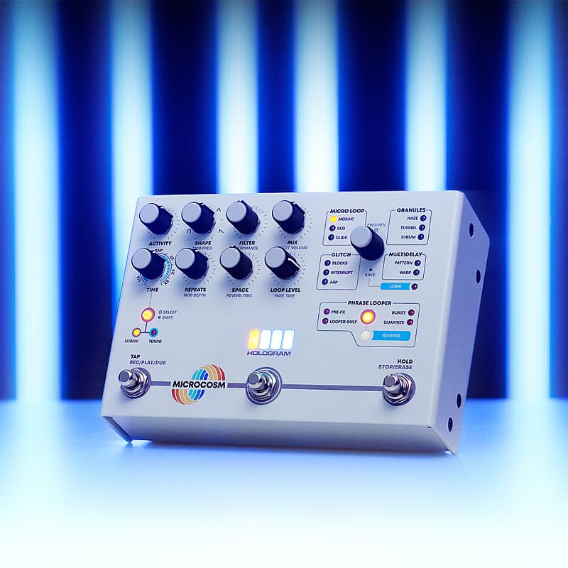 【極美品】Hologram Microcosm ホログラム エフェクター Hologram Electronics Microcosm images, videos, reviews, and