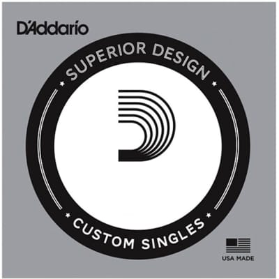 D'Addario Pro Steel 030 Wound Single Electric Bass String Long image 2