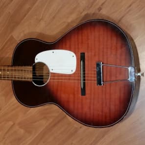Vintage Kingston Parlor Acoustic Guitar image 4