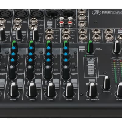 Mackie 802VLZ4 Mixer 8-channel Compact Analog Low-Noise w/ 3 ONYX Preamps image 18