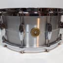 Gretsch G4164SA USA Custom Solid Aluminum 6.5x14" 10-Lug Snare Drum 2014 - Present - Aluminum