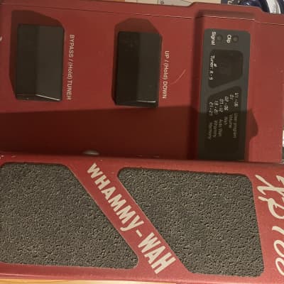 DigiTech XP-100 Whammy Wah 1990s - Red for sale