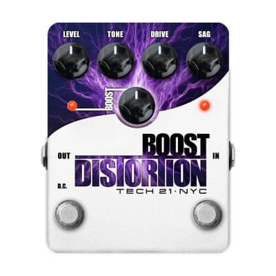 Tech 21 BST-D Boost Series Boost Distortion Guitar Distortion image 2
