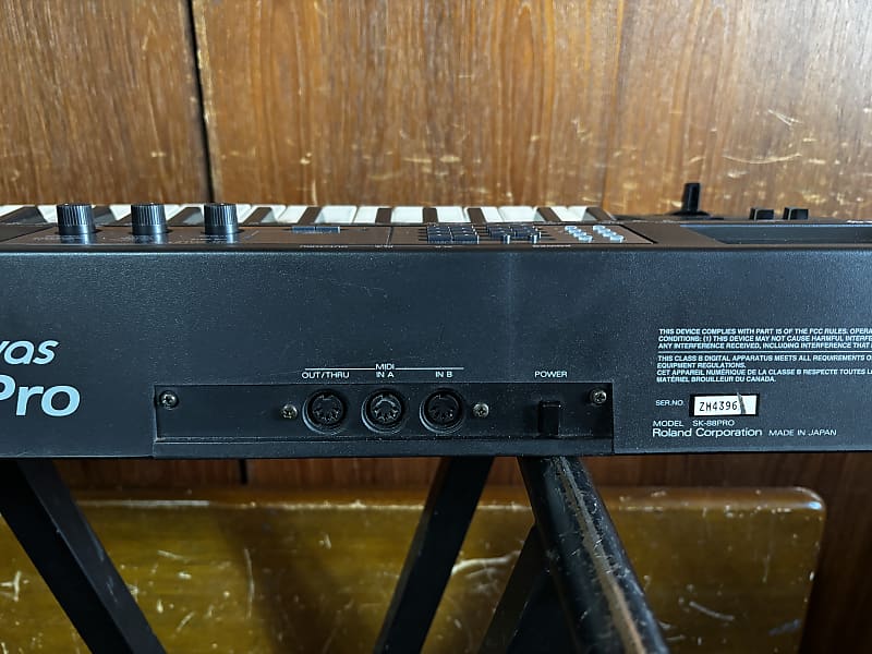 Roland SK-88 Pro Sound Canvas 37-Key Synthesizer | Reverb
