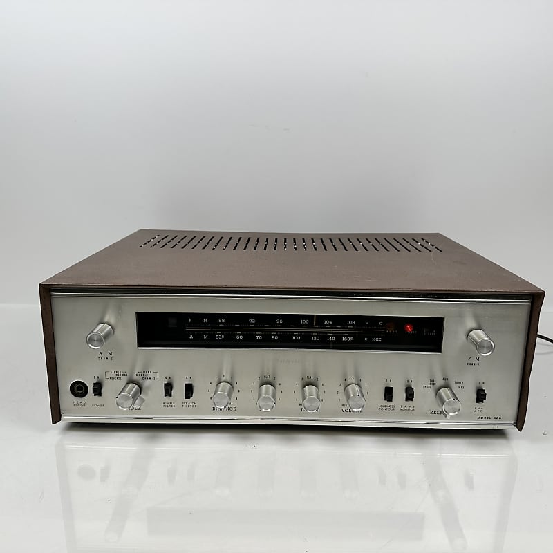 Sansui Model 500 Vintage Stereo Tube Receiver  			