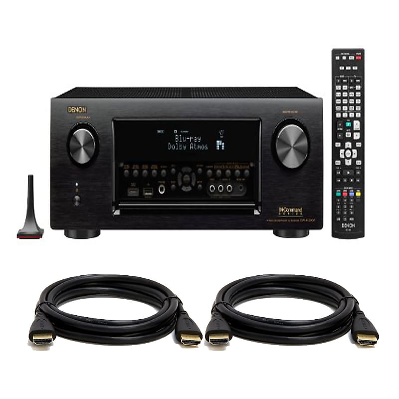 Denon AVRX4200W 7.2 Channel Full 4K Ultra HD  with Bluetooth and Wi-Fi. With Free HDMI Cables. image 1