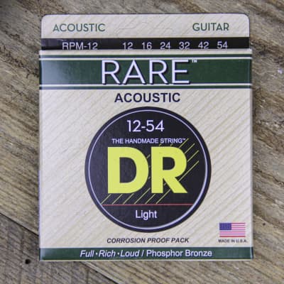 DR Strings Rare Acoustic 12-54 image 1
