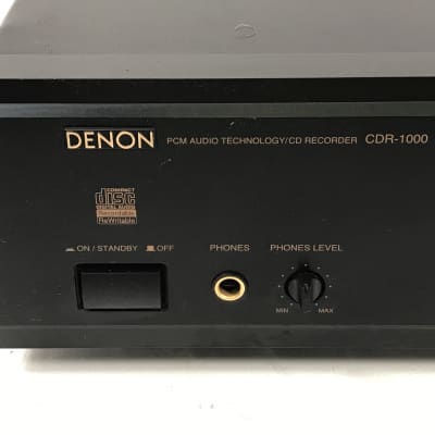 Denon PCM Audio Technology CDR-1000 CD Recorder image 2