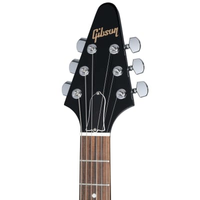 Gibson '80s Flying V Guitar w/ Gibson Hardshell Case - Ebony image 7