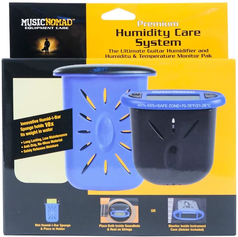 Music Nomad MN306 Premium Humidity Care System, Humitar & Humireader OPEN BOX image 1