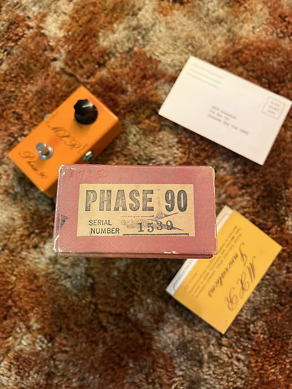 MXR MX-101 Script Phase 90 1972 - 1975 | Reverb