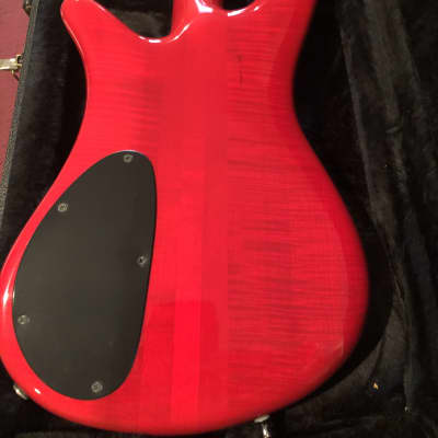 1989 Spector NS-2 Red Stain over Flame Maple image 3