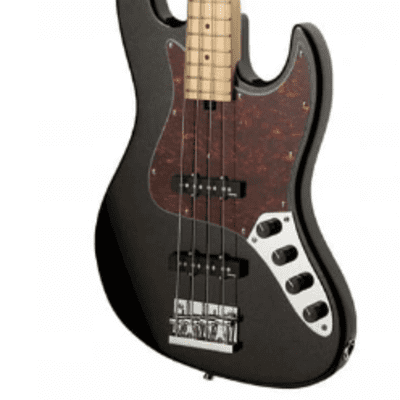 Sadowsky MetroExpress 21-Fret Vintage J/J Bass Solid Black High Polish image 3