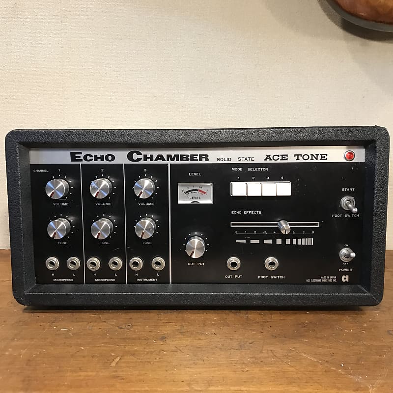 Ace Tone (pre-Roland ) Echo Chamber EC-1 - Tape echo. A rare precursor to  the space echo