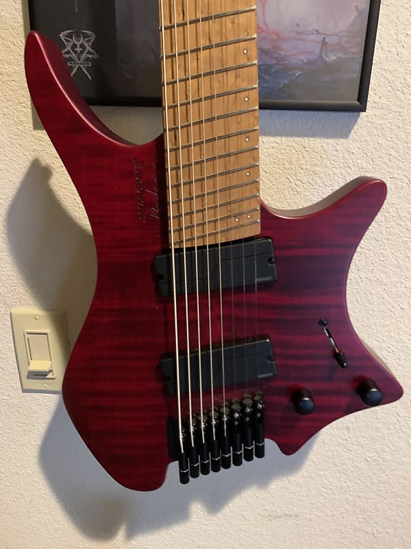 海外 正規品】 strandberg Red 8 original Boden エレキギター